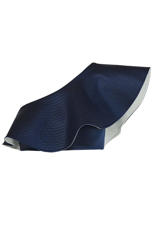 Sunset Waves Top / Metal Blue